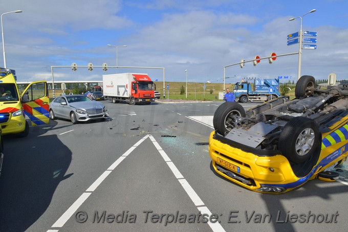 Mediaterplaatse ongeval a9 weginspecteur gewond 0001Image00003