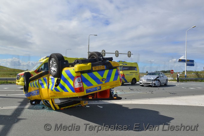 Mediaterplaatse ongeval a9 weginspecteur gewond 0001Image00004