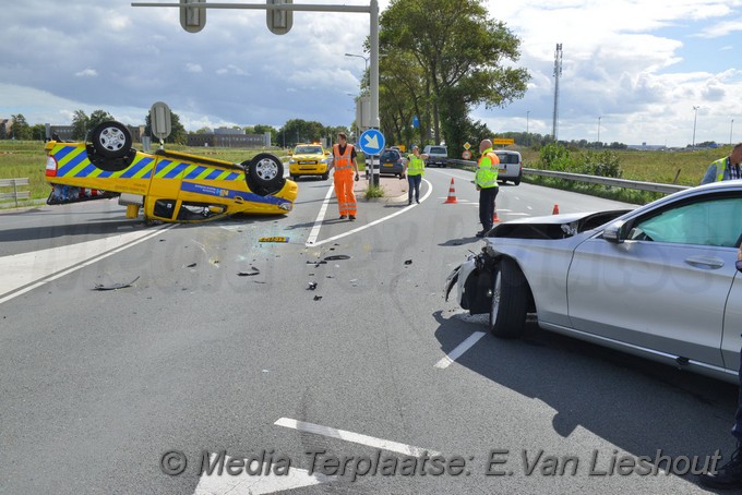 Mediaterplaatse ongeval a9 weginspecteur gewond 0001Image00009