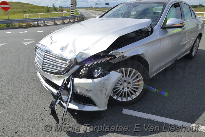 Mediaterplaatse ongeval a9 weginspecteur gewond 0001Image00010