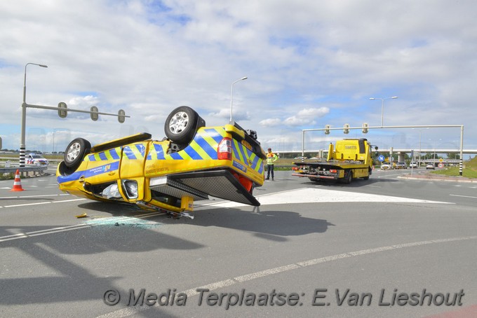 Mediaterplaatse ongeval a9 weginspecteur gewond 0001Image00011