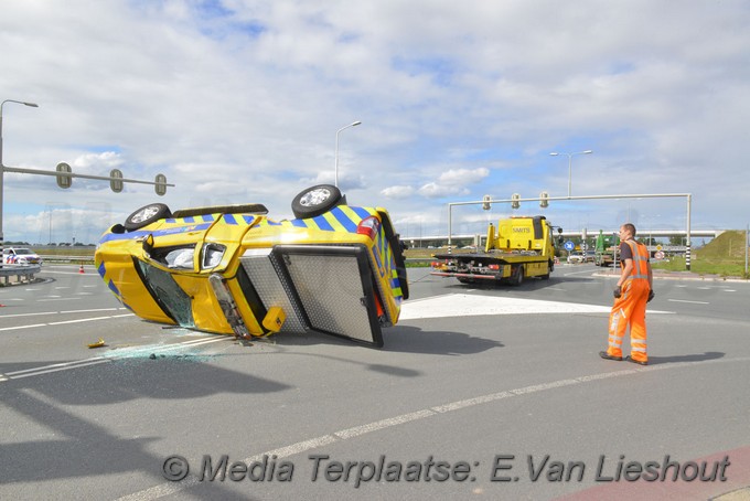 Mediaterplaatse ongeval a9 weginspecteur gewond 0001Image00012