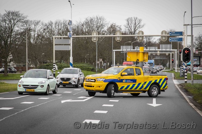 Mediaterplaatse ongeval vrachtwagen ramt constructie 21022020 Image00005