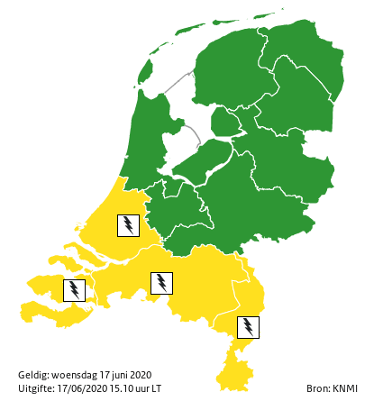 waarschuwing land 0 new