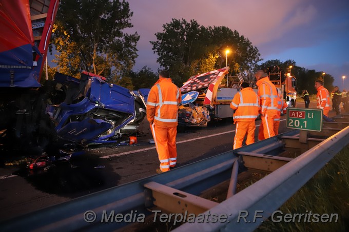 Mediaterplaatse ongeval A12 zevenhuizen 12052020 Image00021