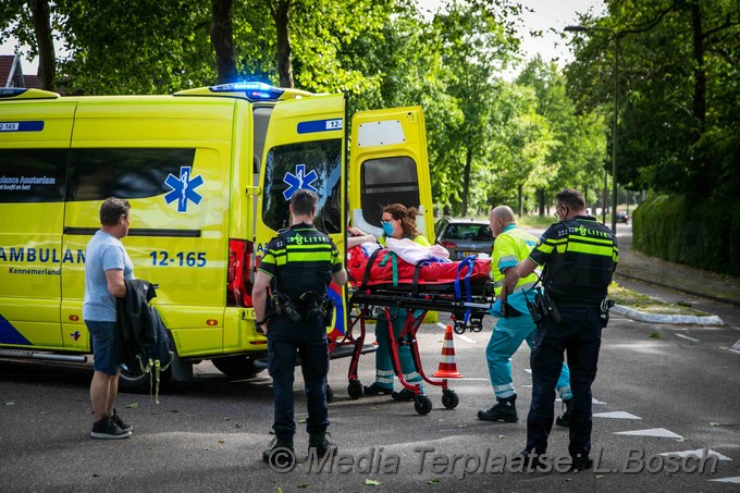 Mediaterplaatse ongeval auto fietser heemstede 22052020 Image00006