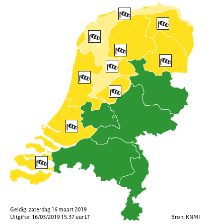 waarschuwing land 0 new