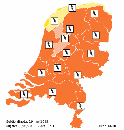 waarschuwing land 0 new