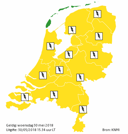 waarschuwing land 0 new