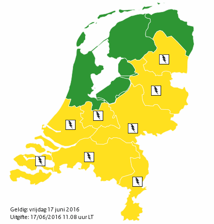 waarschuwing land 0 new