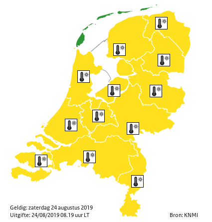 waarschuwing land 0 new