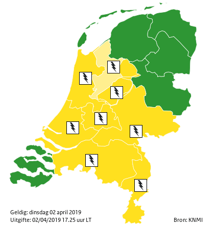 waarschuwing land 0 new